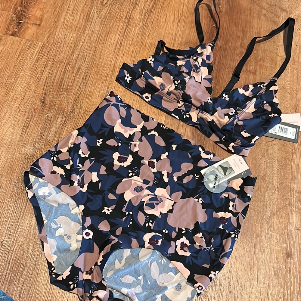 Bralette and High Waist Panty Set